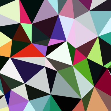 Arka plan çok renkli geometrik poligonal.