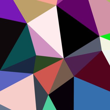 Arka plan çok renkli geometrik poligonal.