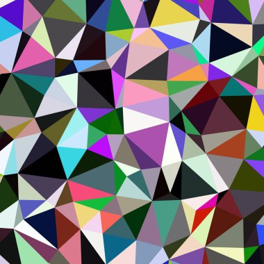 Arka plan çok renkli geometrik poligonal.