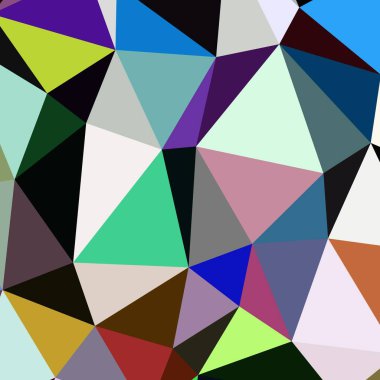 Arka plan çok renkli geometrik poligonal.