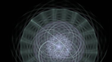 Fantezi kaotik renkli fraktal desen. Soyut Fraktal şekiller. 3D render resimde arka plan veya duvar kağıdı.