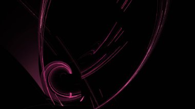 Fantezi kaotik renkli fraktal desen. Soyut Fraktal şekiller. 3D render resimde arka plan veya duvar kağıdı.