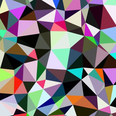 Arka plan çok renkli geometrik poligonal.