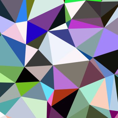 Arka plan çok renkli geometrik poligonal.