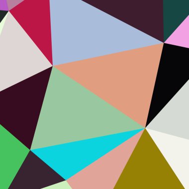 Arka plan çok renkli geometrik poligonal.