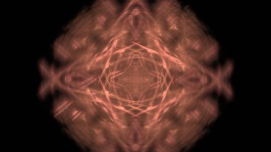 Fantezi kaotik renkli fraktal desen. Soyut Fraktal şekiller. 3D render resimde arka plan veya duvar kağıdı.