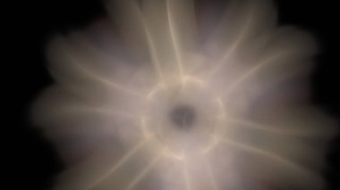 Fantezi kaotik renkli fraktal desen. Soyut Fraktal şekiller. 3D render resimde arka plan veya duvar kağıdı.