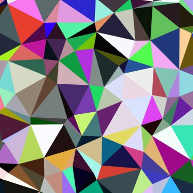 Arka plan çok renkli geometrik poligonal.