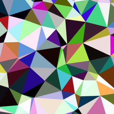 Arka plan çok renkli geometrik poligonal.