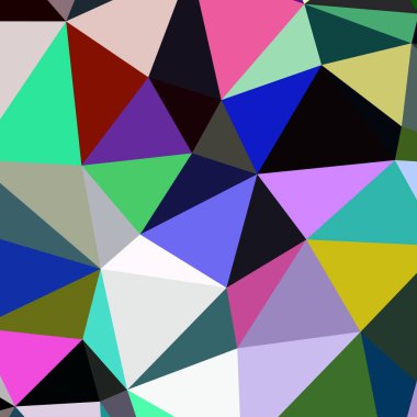 Arka plan çok renkli geometrik poligonal.