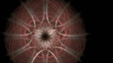 Fantezi kaotik renkli fraktal desen. Soyut Fraktal şekiller. 3D render resimde arka plan veya duvar kağıdı.