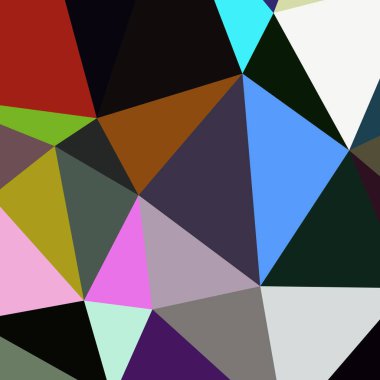 Arka plan çok renkli geometrik poligonal.