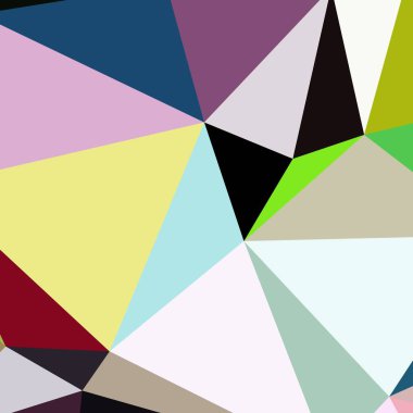 Arka plan çok renkli geometrik poligonal.