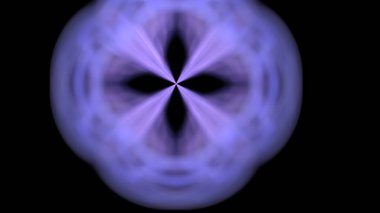 Fantezi kaotik renkli fraktal desen. Soyut Fraktal şekiller. 3D render resimde arka plan veya duvar kağıdı.