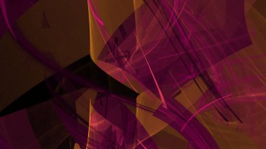 Fantezi kaotik renkli fraktal desen. Soyut Fraktal şekiller. 3D render resimde arka plan veya duvar kağıdı.