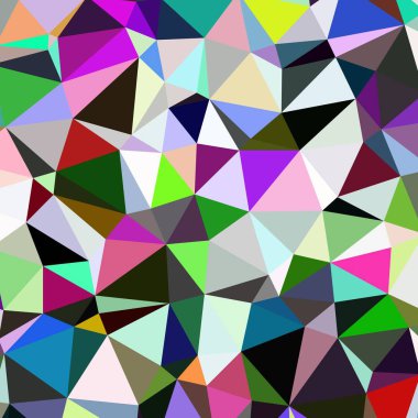 Arka plan çok renkli geometrik poligonal.