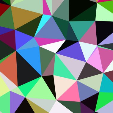 Arka plan çok renkli geometrik poligonal.