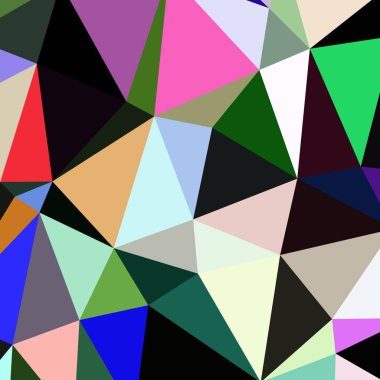 Arka plan çok renkli geometrik poligonal.