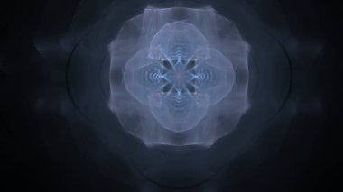 Fantezi kaotik renkli fraktal desen. Soyut Fraktal şekiller. 3D render resimde arka plan veya duvar kağıdı.