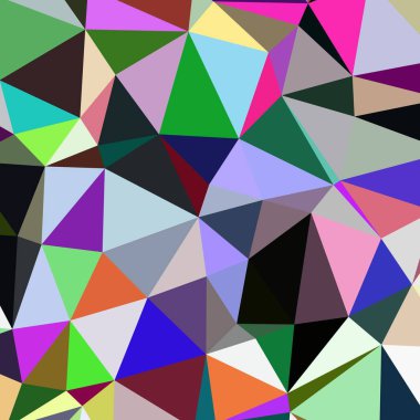 Arka plan çok renkli geometrik poligonal.