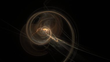 Fantezi kaotik renkli fraktal desen. Soyut Fraktal şekiller. 3D render resimde arka plan veya duvar kağıdı.