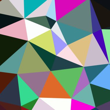 Arka plan çok renkli geometrik poligonal.