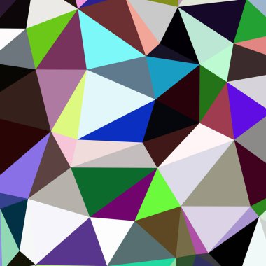 Arka plan çok renkli geometrik poligonal.