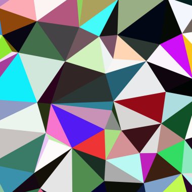 Arka plan çok renkli geometrik poligonal.