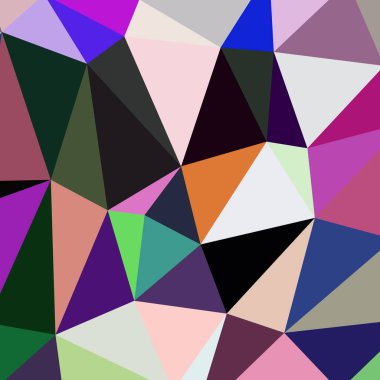 Arka plan çok renkli geometrik poligonal.