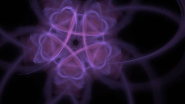 Fantezi kaotik renkli fraktal desen. Soyut Fraktal şekiller. 3D render resimde arka plan veya duvar kağıdı.