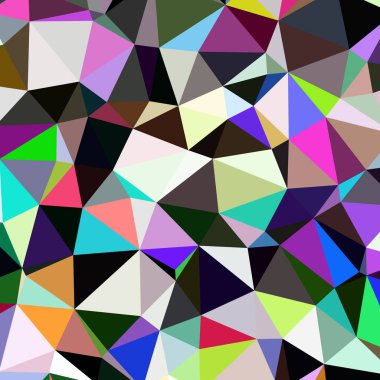 Arka plan çok renkli geometrik poligonal.