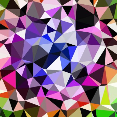 Arka plan çok renkli geometrik poligonal.