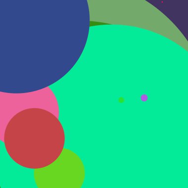 Daire geometrik yeni arka plan çok renkli desen.