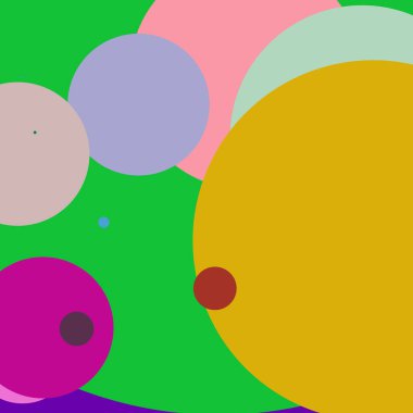 Daire geometrik yeni arka plan çok renkli desen.