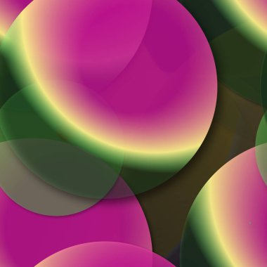 Çok renkli geometrik daire arka plan seamless modeli.