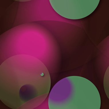 Çok renkli geometrik daire arka plan seamless modeli.