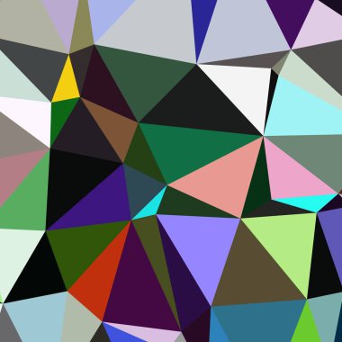 Arka plan çok renkli geometrik poligonal.