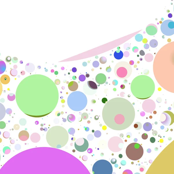 Çok renkli geometrik daire arka plan seamless modeli.