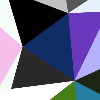 Arka plan çok renkli geometrik poligonal.