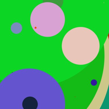 Daire geometrik büyük arka plan çok renkli desen.