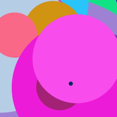 Daire geometrik büyük arka plan çok renkli desen.