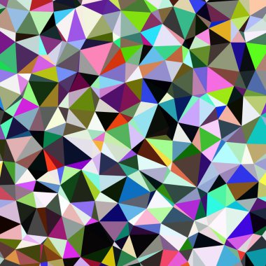 Arka plan çok renkli geometrik poligonal.