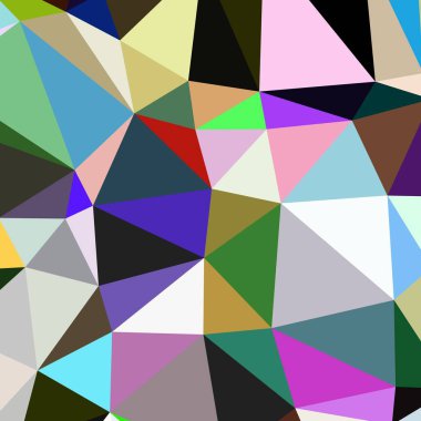 Arka plan çok renkli geometrik poligonal.