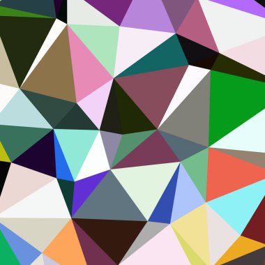 Arka plan çok renkli geometrik poligonal.