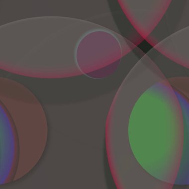 Çok renkli geometrik daire arka plan seamless modeli.