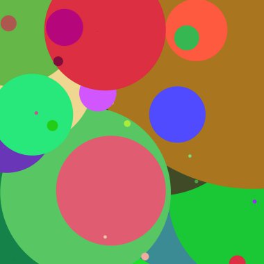 Daire geometrik büyük arka plan çok renkli desen.