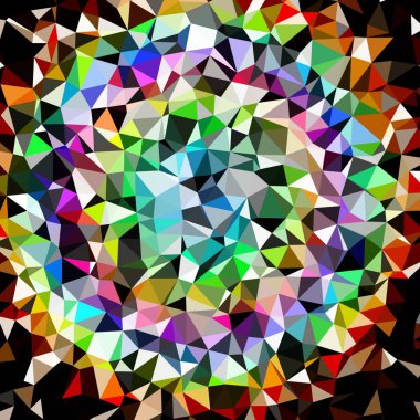 Arka plan çok renkli geometrik poligonal.