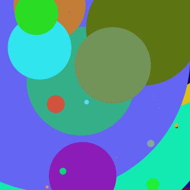 Daire geometrik güzel arka plan çok renkli desen.