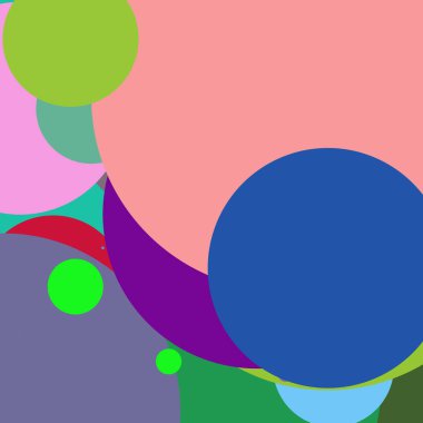 Daire geometrik güzel arka plan çok renkli desen.