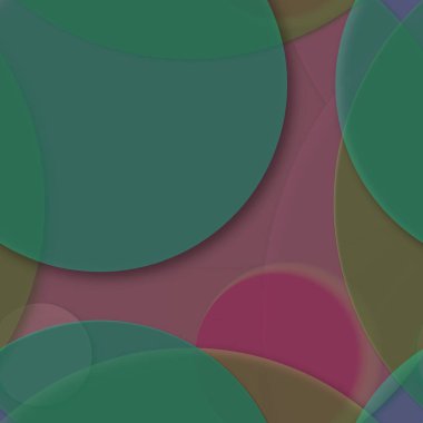 Çok renkli geometrik daire arka plan seamless modeli.